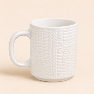 JCPL Auram Milk Mug — White — corporate gifting Chandigarh