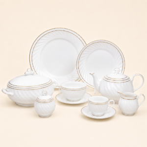 JCPL Gold Line 110 Karina Dinner Set (79 Pcs) — corporate gifting Chandigarh