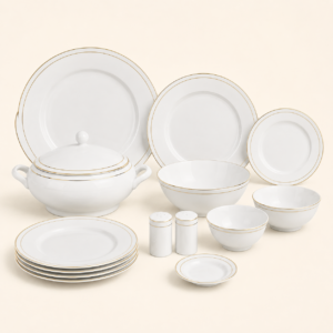 JCPL Gold Line 110 Mona Dinner Set (40 Pcs) — corporate gifting Chandigarh