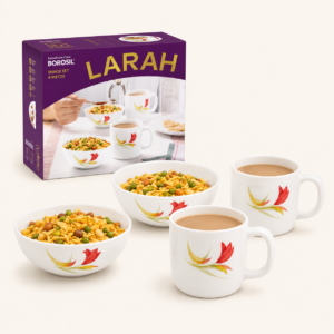 Larah by Borosil 4-Piece Snack Set — corporate gifting Chandigarh