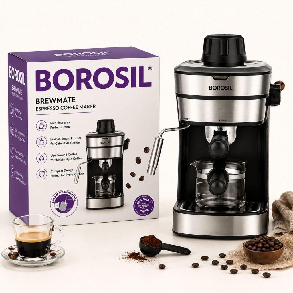 Borosil Brewmate Espresso Coffee Maker - corporate gifting Chandigarh