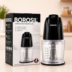 Borosil Chef Delite 260W Chopper (Black) - corporate gifting Chandigarh