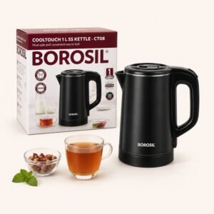 Borosil Cooltouch 1L SS Kettle CT08 - corporate gifting Chandigarh