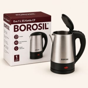 Borosil Eva 1L SS Kettle CP - corporate gifting Chandigarh