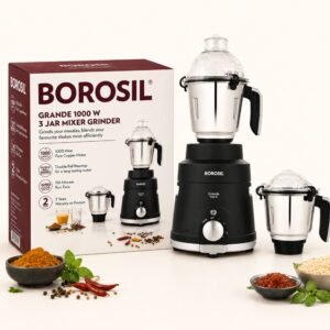 Borosil Grande 1000W 3 Jar Mixer Grinder - corporate gifting Chandigarh
