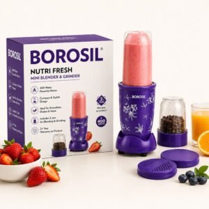 Borosil Nutri Fresh Mini Blender & Grinder (purple) - corporate gifting Chandigarh